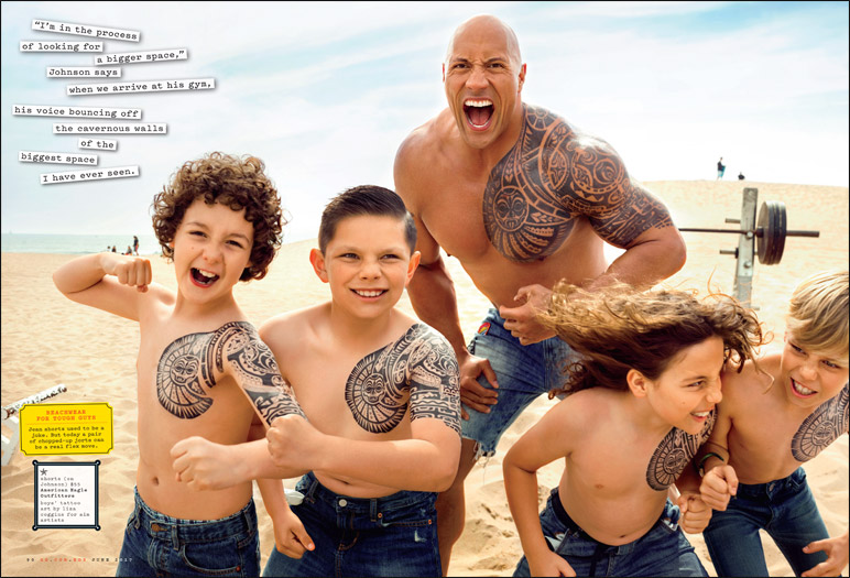 The Rock GQ Magazine