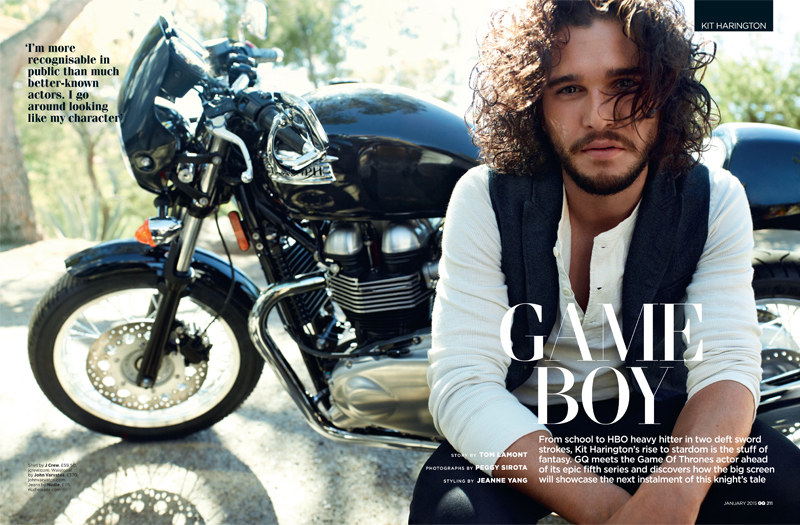 Kit Harington GQ Magazine