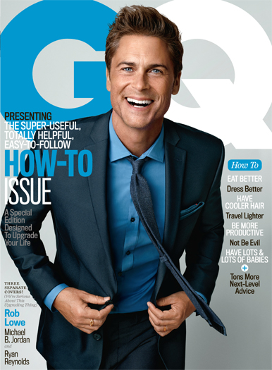 Rob Lowe GQ Magazine